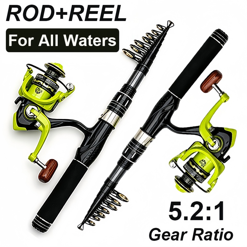 Fishing Rod Combo - Zestaw wędki spinningowej i kołowrotka 1,5-2,4