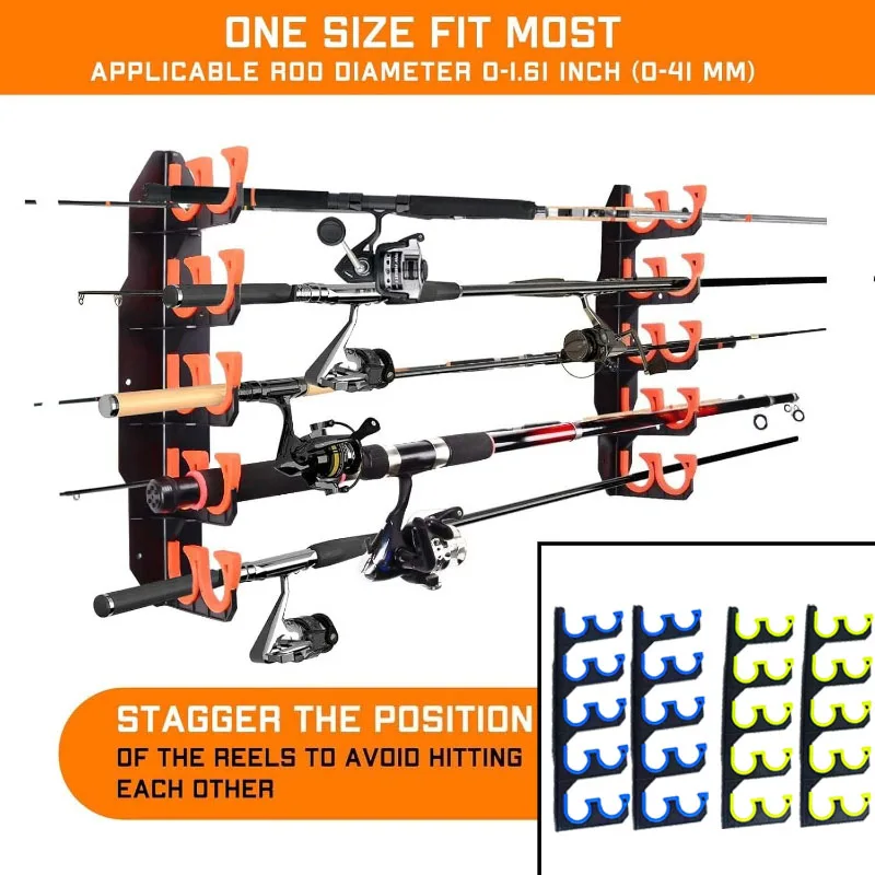 Fishing Rod Rack - Uchwyt na wędki do montażu na