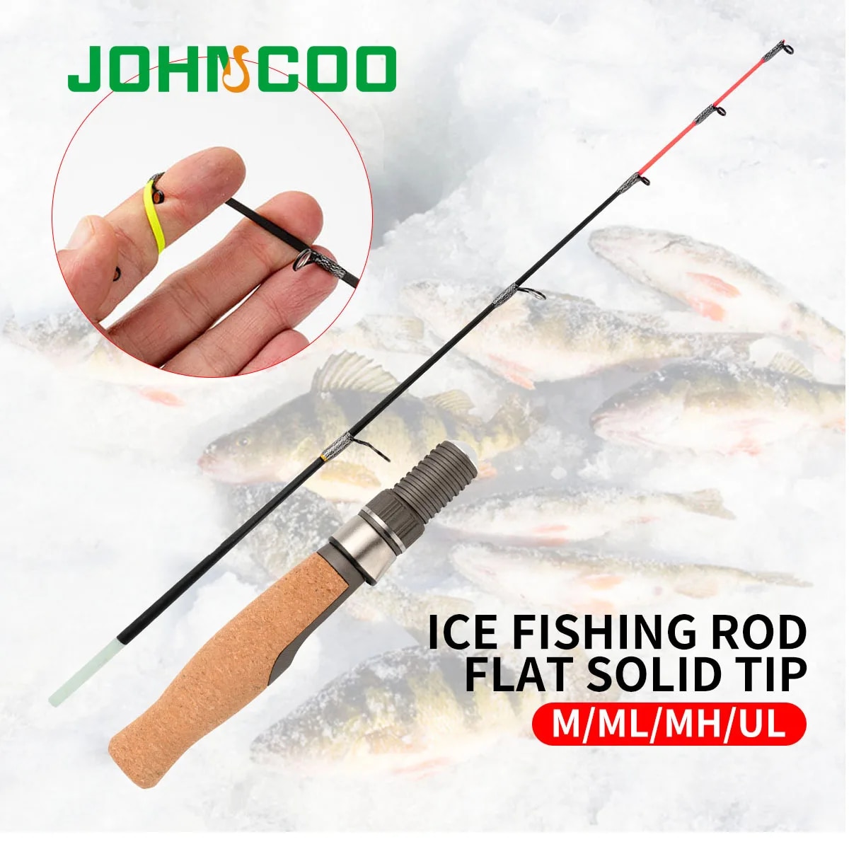 Fishing Rod Ice - Wędka podlodowa 50cm UL ML M