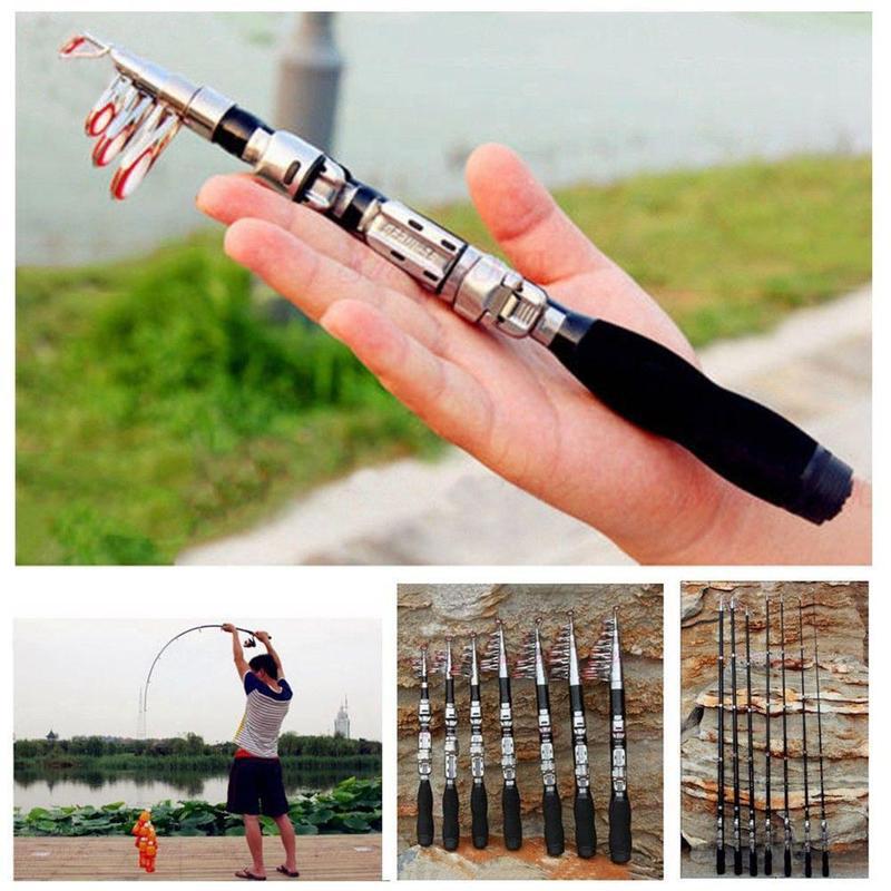 Fishing Rod Travel - 1,0 m Super Twarda Mini Wędka