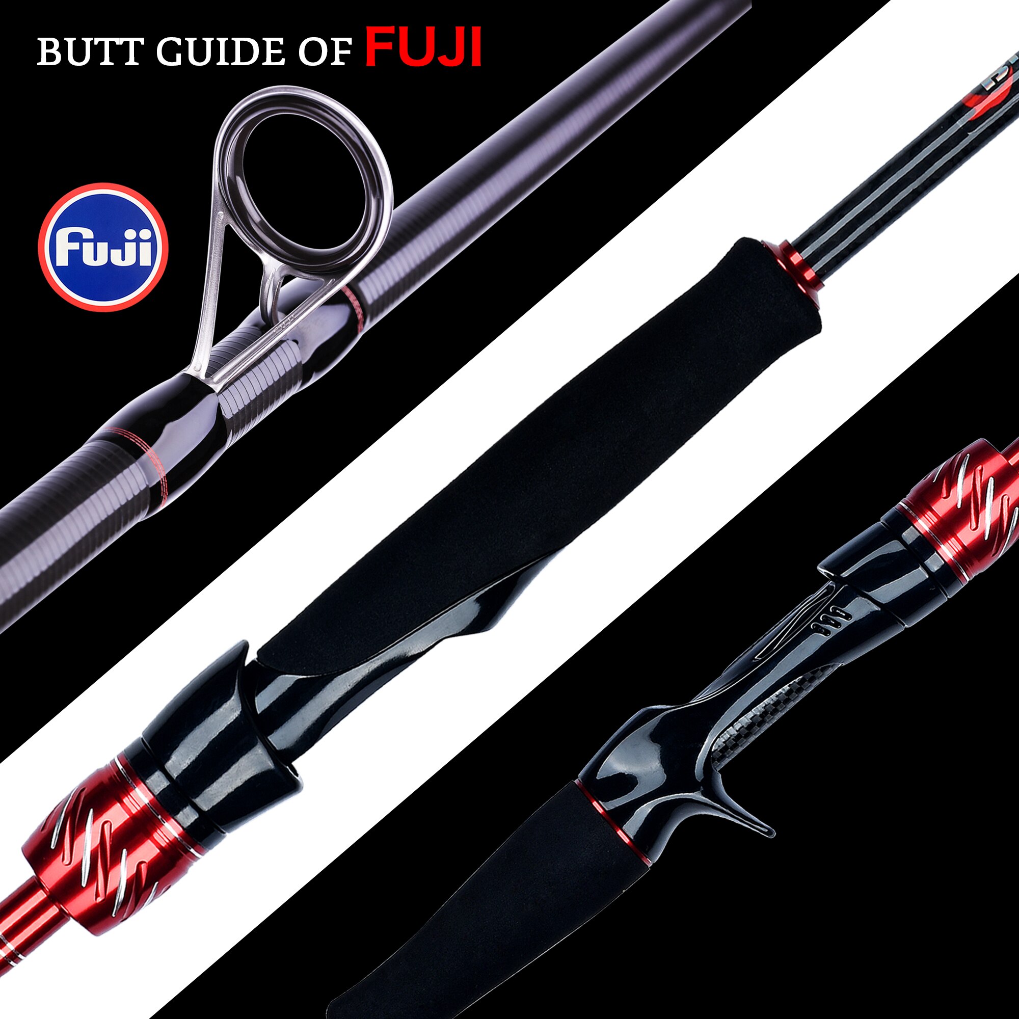 BIUTIFU Podróżnik Spinning Cas – Fishing Rod Surf recenzja i cena