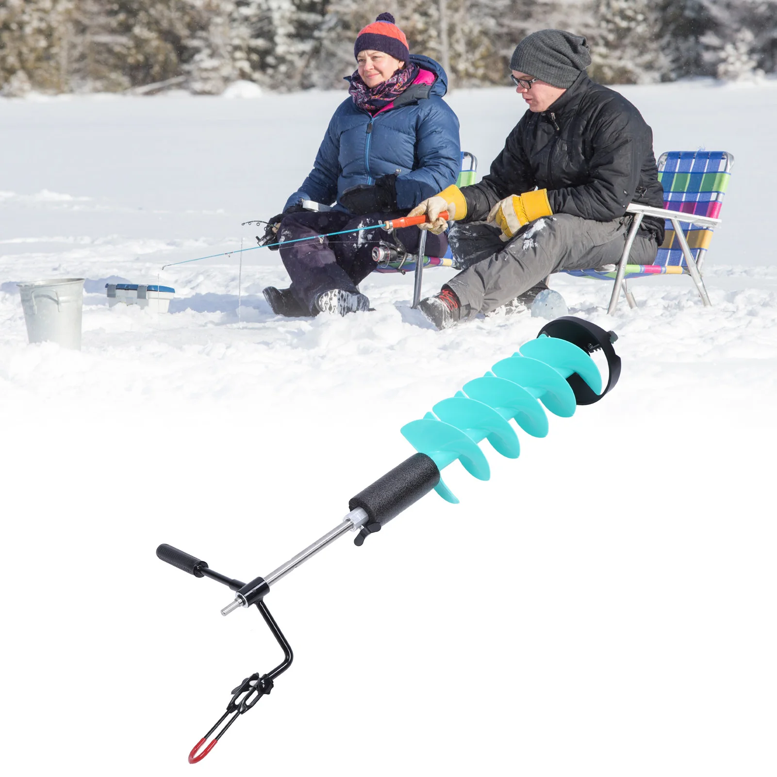 Elektryczny zestaw do wierceni – Fishing Rod Ice recenzja i cena