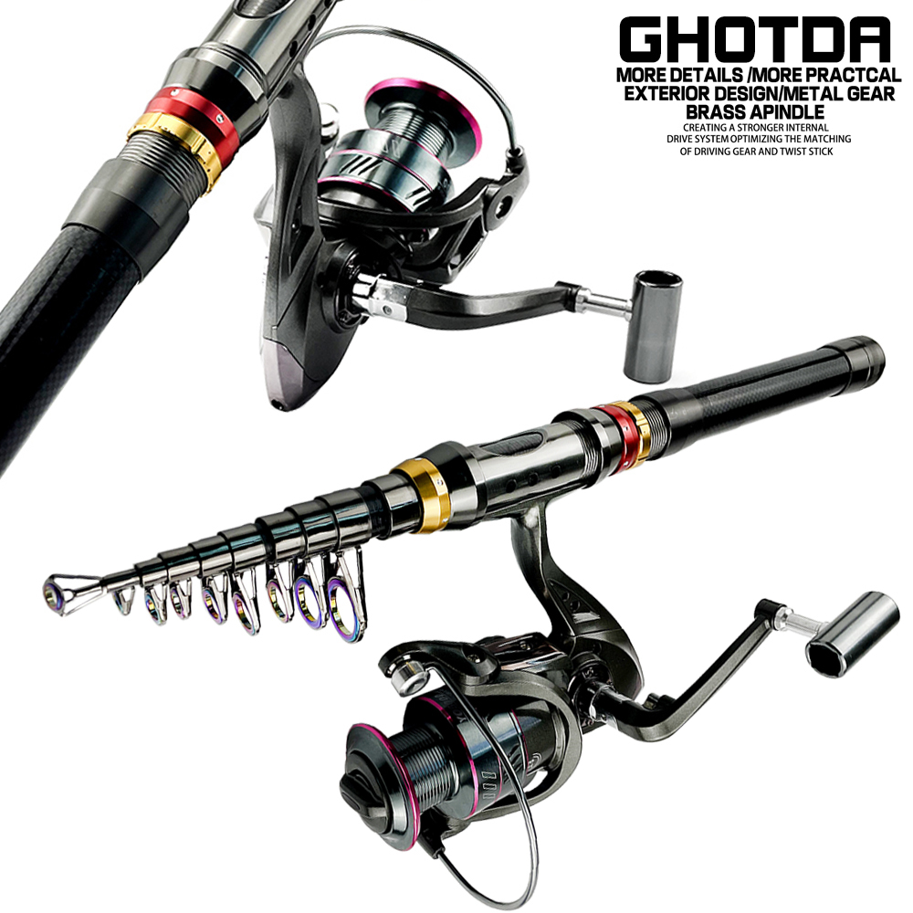 1.8-3.6m wędka z włókna węglow – Fishing Rod Surf recenzja i cena