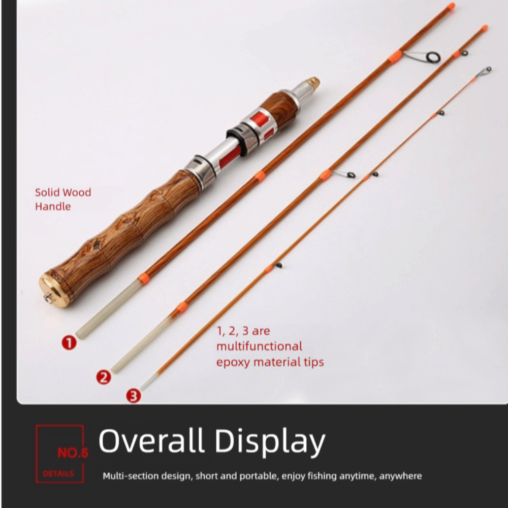 4-segmentowa wędka spinningowa – Fishing Rod Ice recenzja i cena