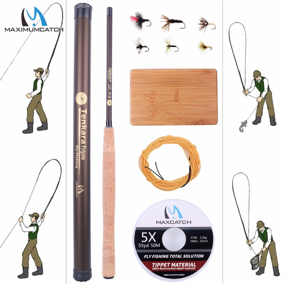 Maximumcatch 9-13FT v-tenkara  – Fishing Rod Fly recenzja i cena