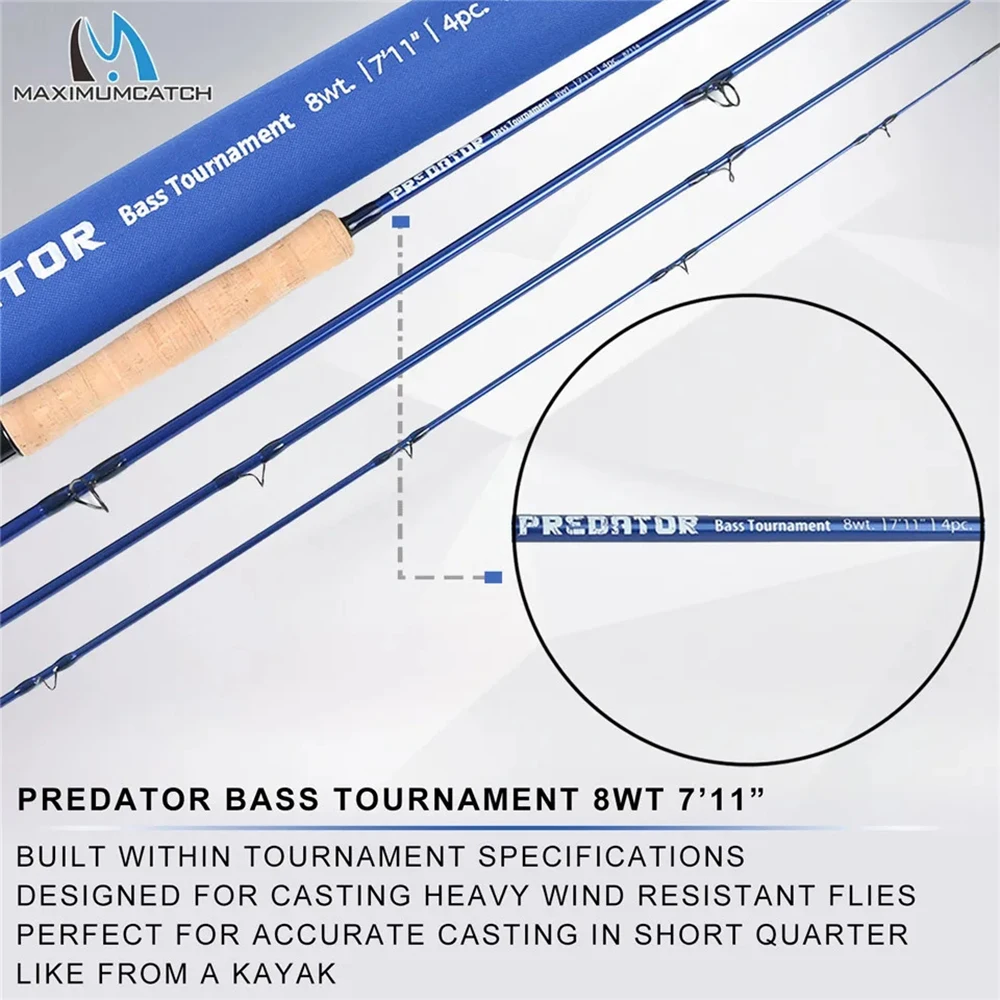 MAXIMUMCATCH 9ft 8-12WT Wędka  – Fishing Rod Ice recenzja i cena