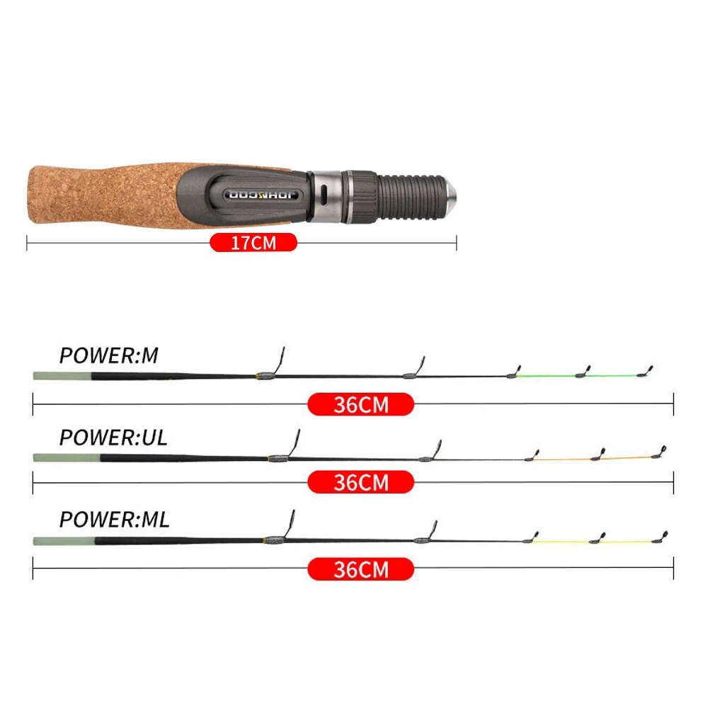 Wędka podlodowa 50cm UL ML M M – Fishing Rod Ice recenzja i cena