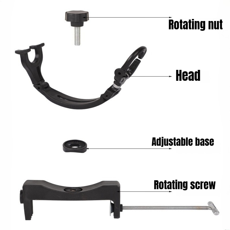 360 °   Obrotowy, regulowany,  – Fishing Rod Rack recenzja i cena