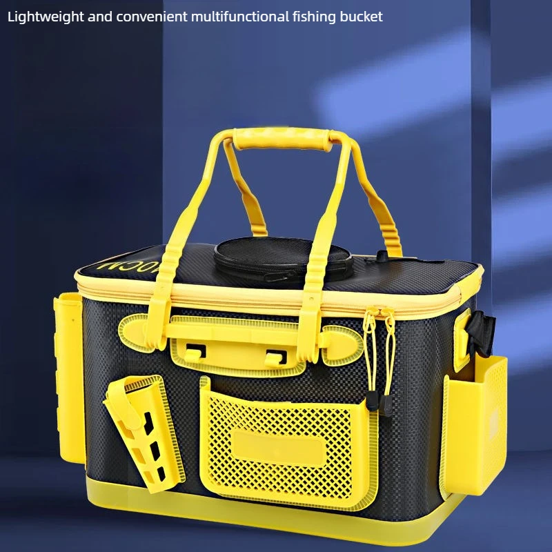 Wzmocnione wiadro wędkarskie z – Fishing Rod Holder recenzja i cena