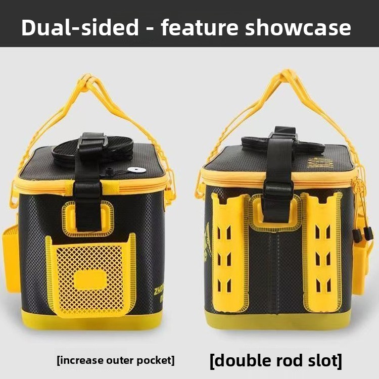 Wzmocnione wiadro wędkarskie z – Fishing Rod Holder recenzja i cena